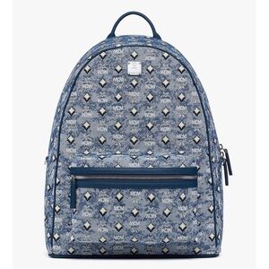 MCM Stark Backpack Denim!
